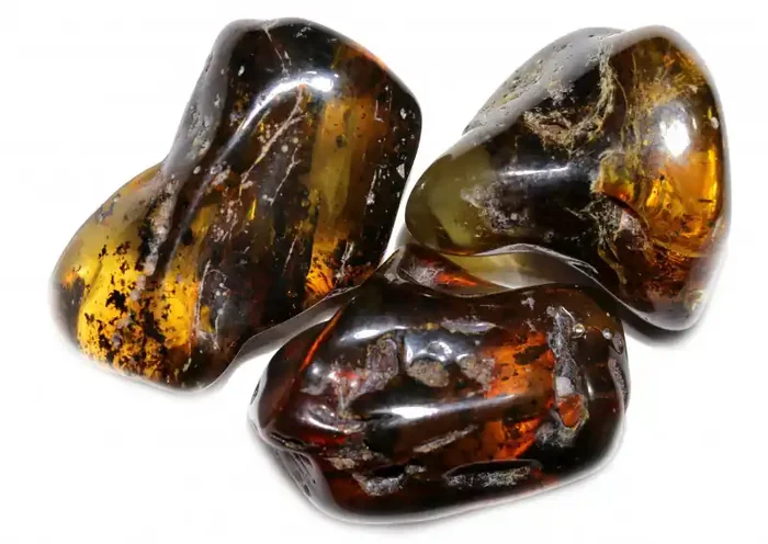 318 Cts Parcel 3 Tumbled Polished Rough Amber AM 1760