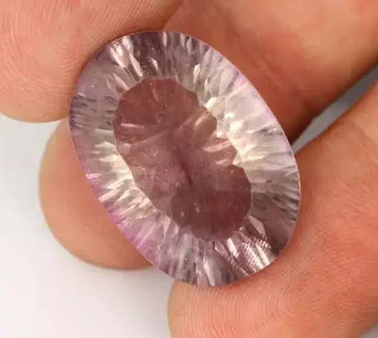 33.60 CTS FLUORITE STONE – COLOURFUL FROM ETHIOPIA- [SB668]