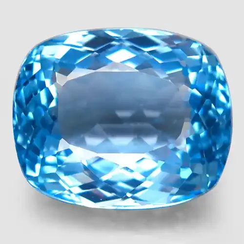 33.65 ct. 100% Natural Earth Mined Top Quality Blue Topaz Brazil