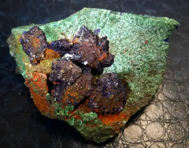 336 CTS MOROCCAN AZURITE -MALACHITE SPECIMEN RT 2041