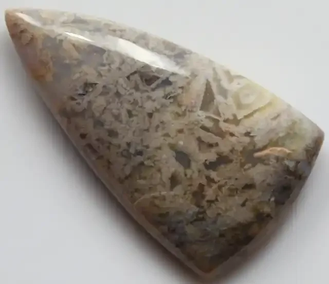 34.60 CTS SAGENITE AGATE CABOCHON STONE FROM OLD COLLECTION