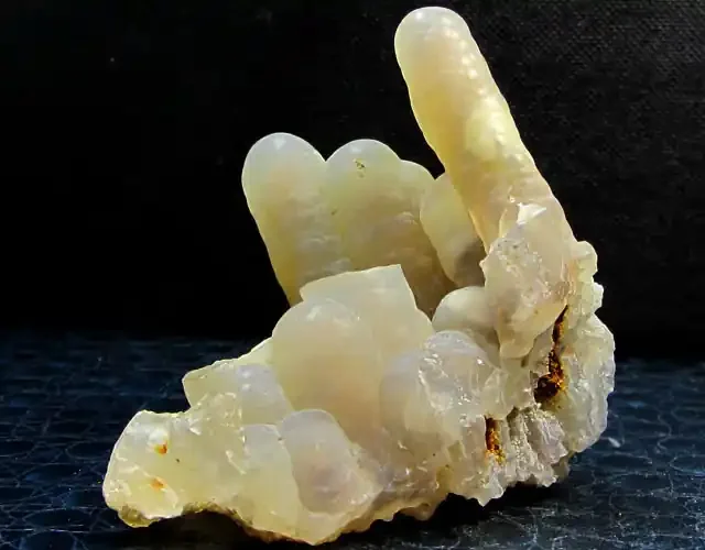 340.1 CTS FOSSIL AGATE BAMBOO SUMATRA MS1018