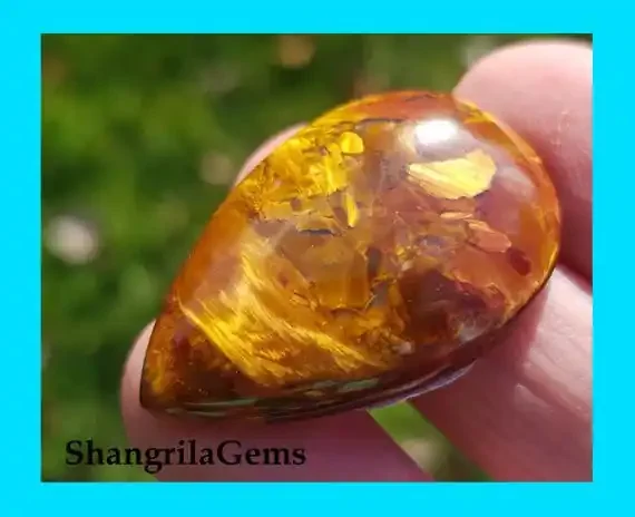 35mm 31ct Red Pietersite cabochon RARE AAA