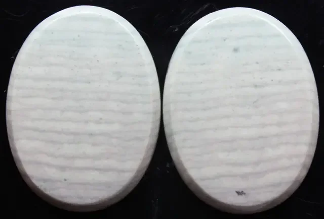 36.10 CTS WAVE JASPER PAIR FLAT CAB POLISHED STONE