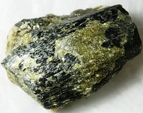 365gms Natural Afghanistan Black Tourmaline Rough R113