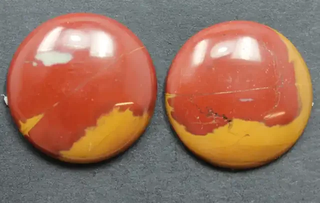 37.05 CTS NOREENA JASPER PAIR PERFECT FOR EARRINGS