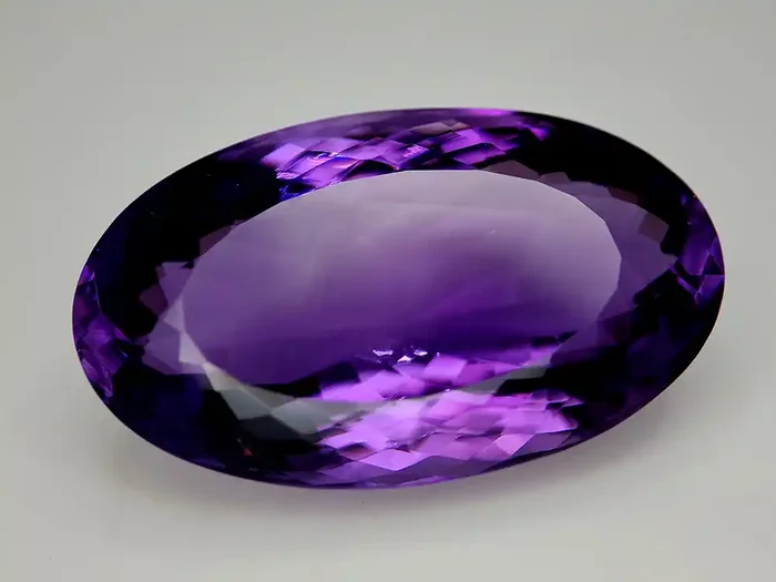 37.35 Carat Natural Amethyst 2 Gemstone IGCAma