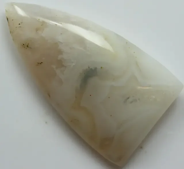 38.05 CTS SAGENITE AGATE CABOCHON STONE FROM OLD COLLECTION