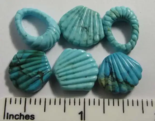 39.9CTS PARCEL 6 SHELLS /EARRINGS GG 75