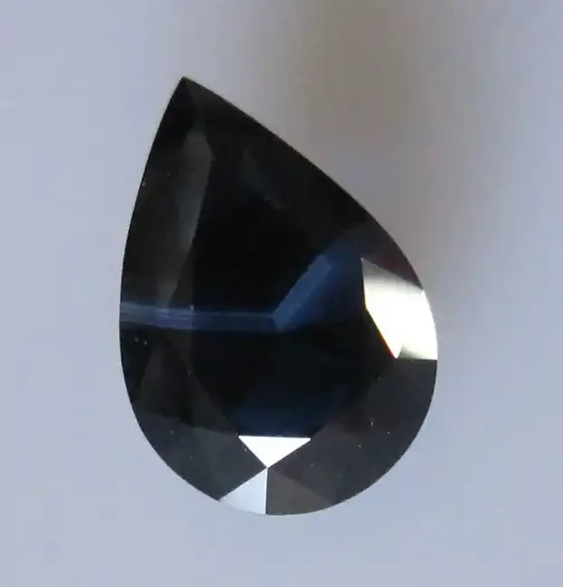 4.16cts Natural Australian Blue Pear Shape Sapphire