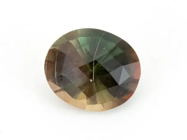 4.4ct Oregon Sunstone, Green Oval (S1884) Sale Cracks