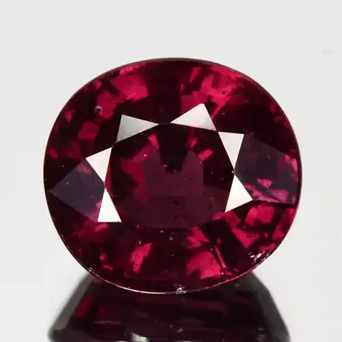 4.57 Cts Natural Purple Pink Garnet Oval Cut Mozambique