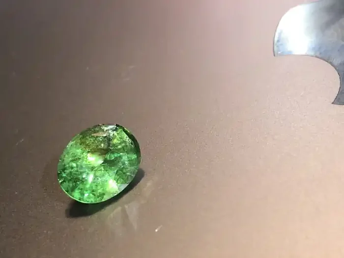 4.60 ct Tsavorite Garnet Kenyan origin.