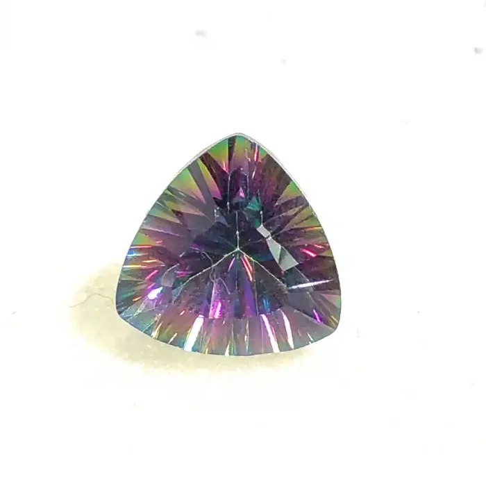 4.9 Cts Mystic Quartz Trillion cut Gemstone OMR 380