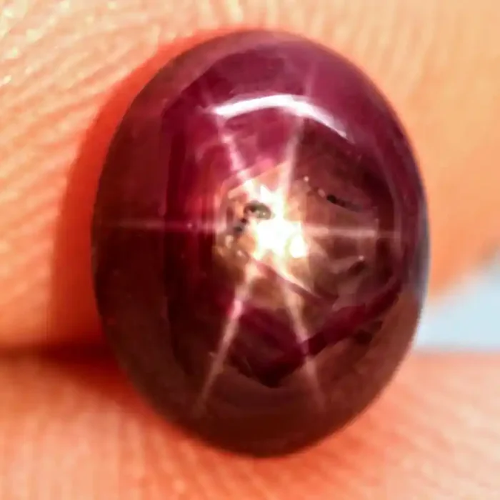 4.90 Carat Fiery Star Ruby – Gorgeous
