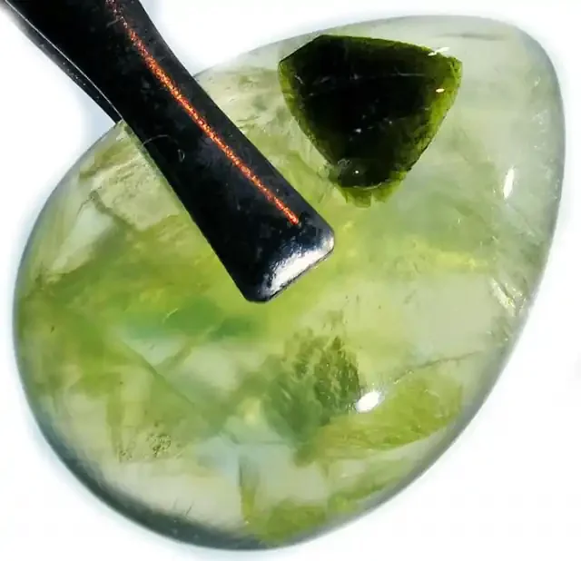 40.00 CTS PREHNITE -AUSTRALIA WELL POLISHED – [MGW3788]