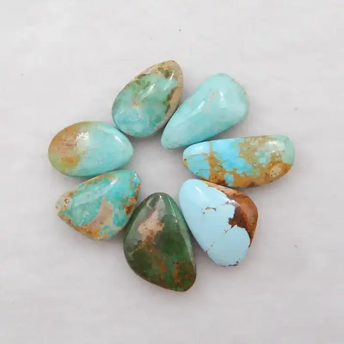 41cts Lucky Turquoise ,Handmade Gemstone ,Turquoise Cabochons ,Lucky Stone