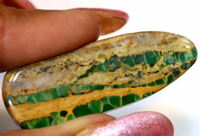 42.40CTS VARISCITE GEM GRADE AUSTRALIAN -TBM1627