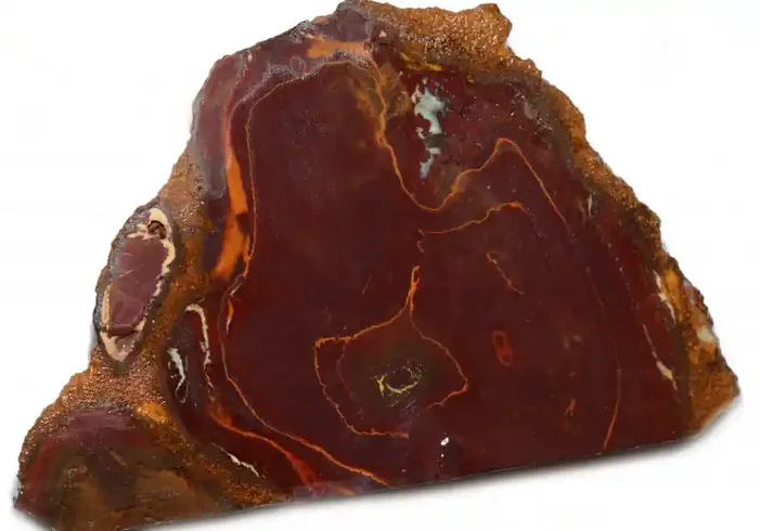 424 CTS YOWAH OPAL NUT SLICES-IRONSTONE AND OPAL [MGW8036]