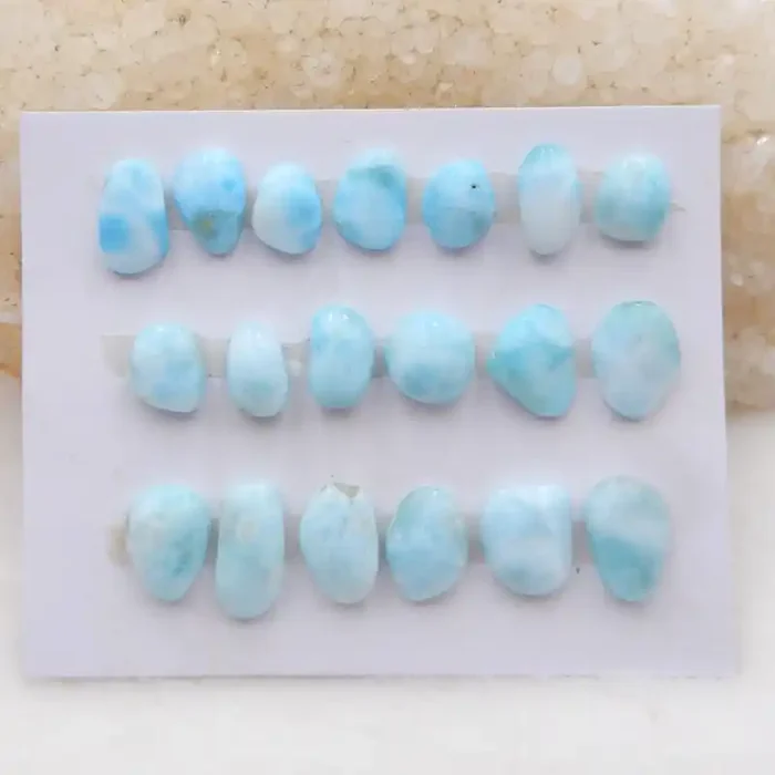 42cts Natural Larimar Gemstone Cabochon,Skyblue Larimar Cabochon H075