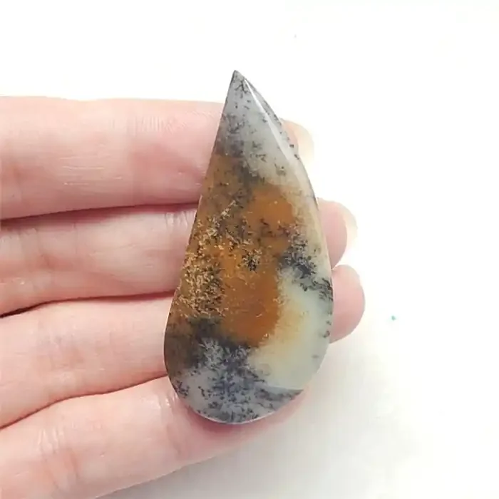 43.5ct New Design Natural Arborization Opal Cabochon (18052902)