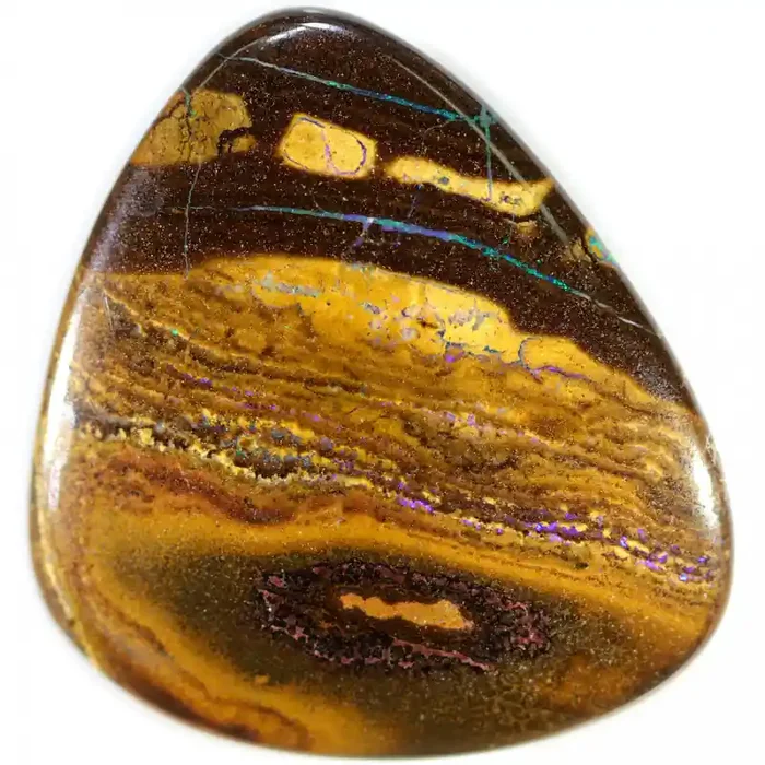 43.60 CTS CHOCOLATE IRONSTONE WITH WHITE SILICA [STS1555]