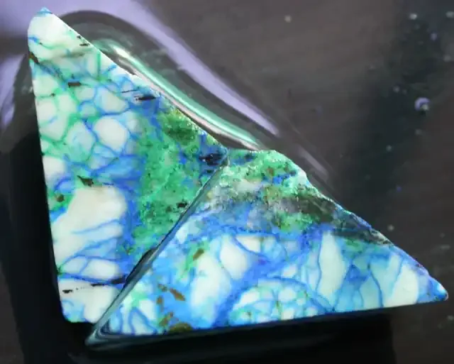 44.80 CTS AZURITE+ MALACHITE ROUGH PAIR