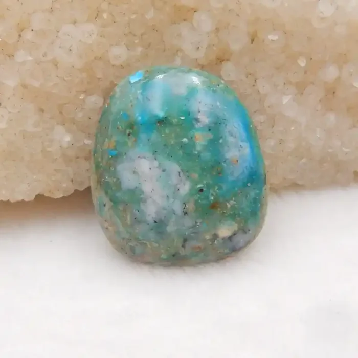 44cts Natural Blue Opal Cabochon, October Birthstone, Blue Opal H214