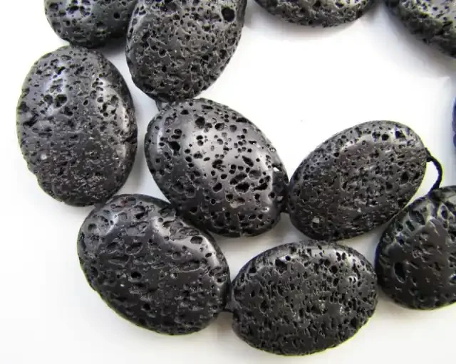 450 Cts parcel lava Beads GG 1901