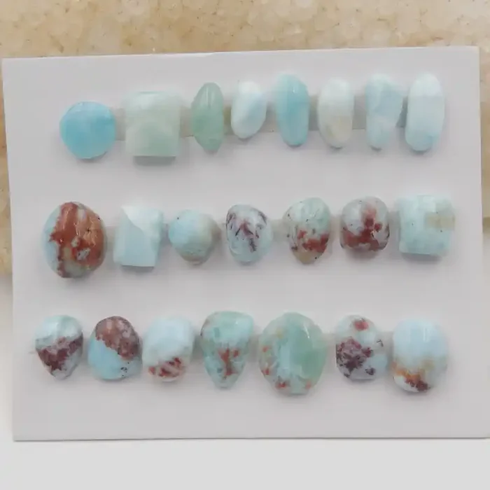 46cts Natural Larimar Gemstone Cabochon,Skyblue Larimar Cabochon G279