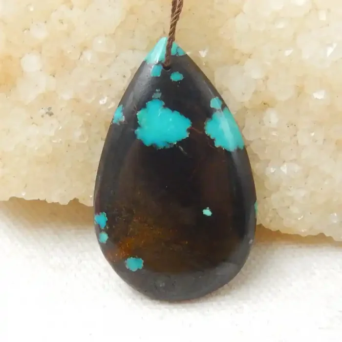 48.5cts Beautiful Turquoise ,Turquoise Teardrop Pendant E629