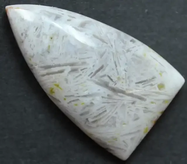 49.90 CTS SAGENITE AGATE CABOCHON STONE FROM OLD COLLECTION