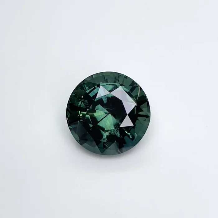 5.0 ct Blue Green Teal Sapphire 6.80×9.80