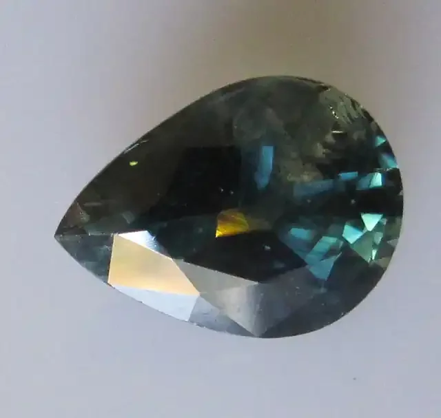 5.27cts Natural Australian Parti Colour Pear Shape Sapphire
