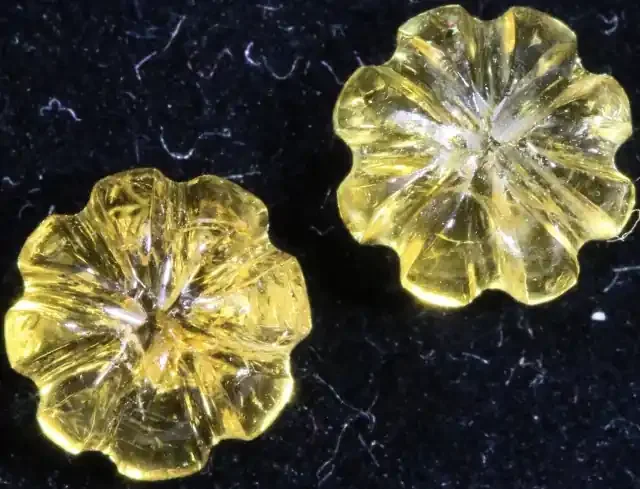 5.45 Cts Oberstein cut Golden Citrine Gemstones GOGO 1383