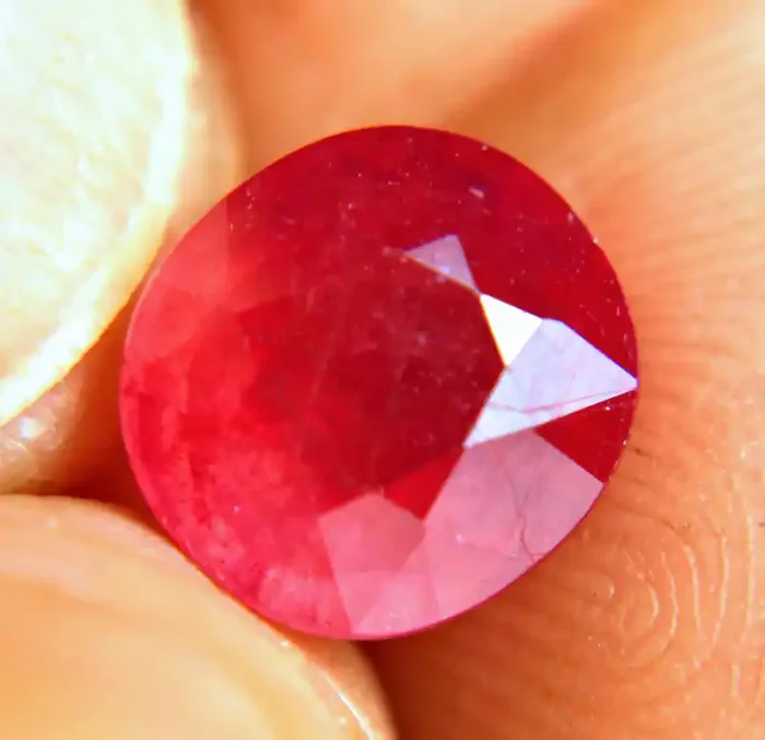 5.7 Carat Fiery Composite Ruby – Gorgeous
