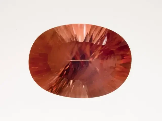 5.85ct Red Oval Oregon Sunstone (S633)