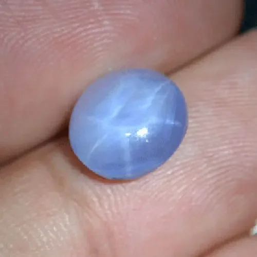 5.97Ct Natural Six rays Blue star sapphire Sri Lanka