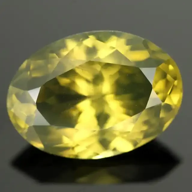 5.97CTS YELLOW ZIRCON – RARE COLOUR [ZCY23]