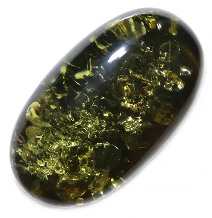 52 Cts Green Amber Gemstones AM 1729
