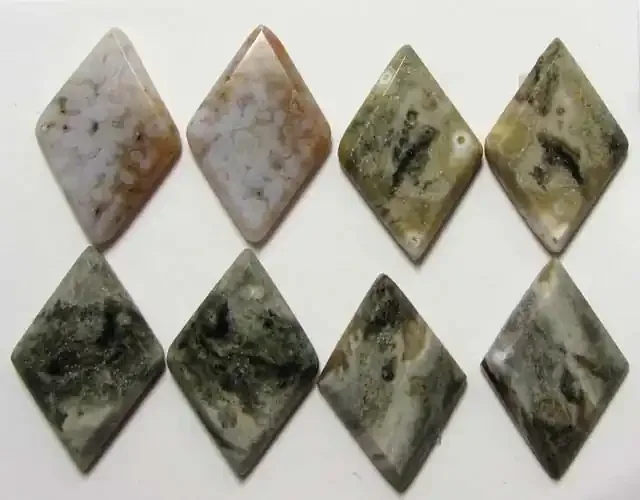 52 CTS OCEAN JASPER PAIRS MS 1239