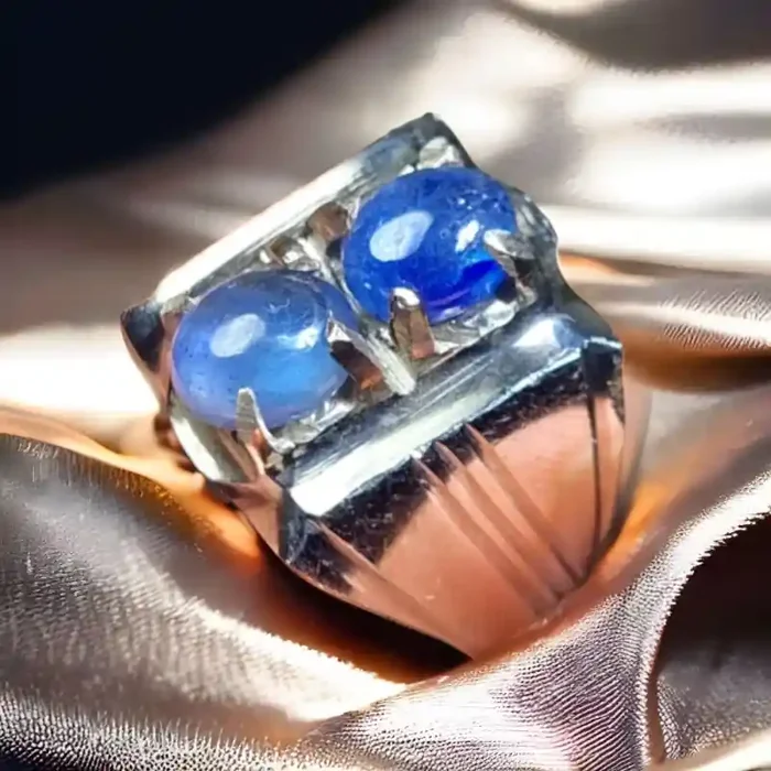 55.95 CT Blue Sapphire Ring Jewelry