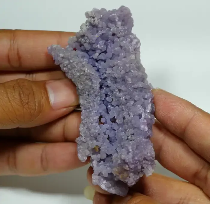 55 GRAM NATURAL INDONESIAN GRAPE CHALCEDONY SPECIMEN -E10-