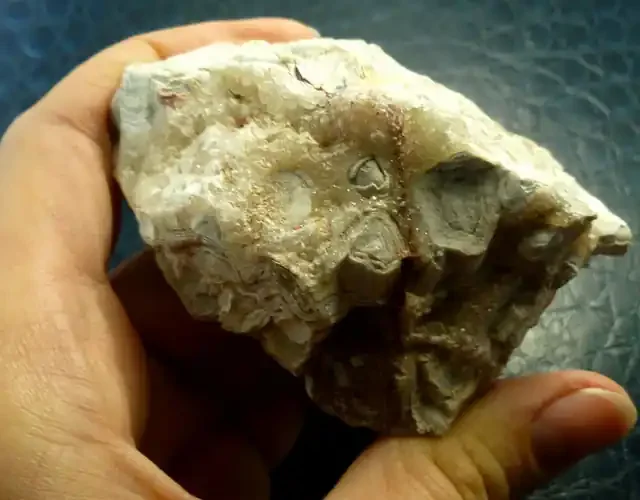 569 CTS UNIQUE LAGUNA LACE AGATE ROUGH RT 2397