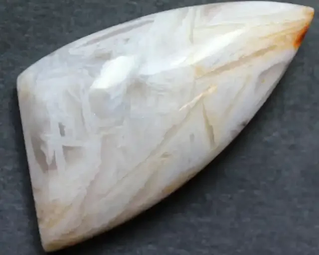 59.95 CTS SAGENITE AGATE CABOCHON STONE FROM OLD COLLECTION