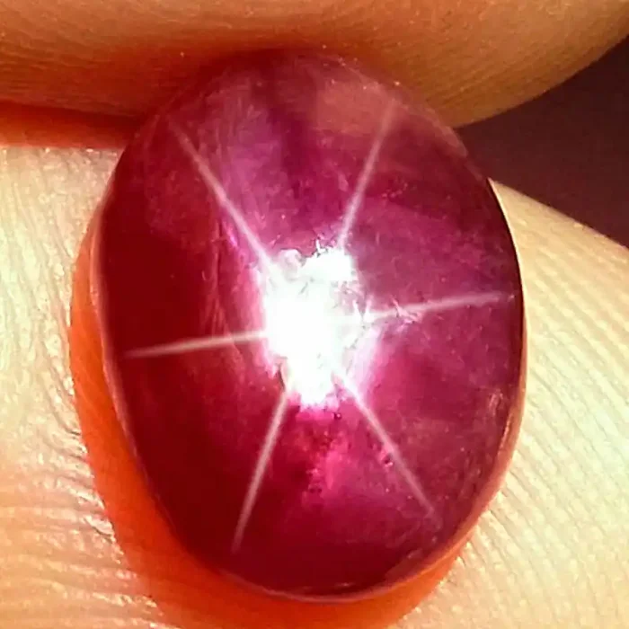 6.23 Carat Fiery Star Ruby – Gorgeous