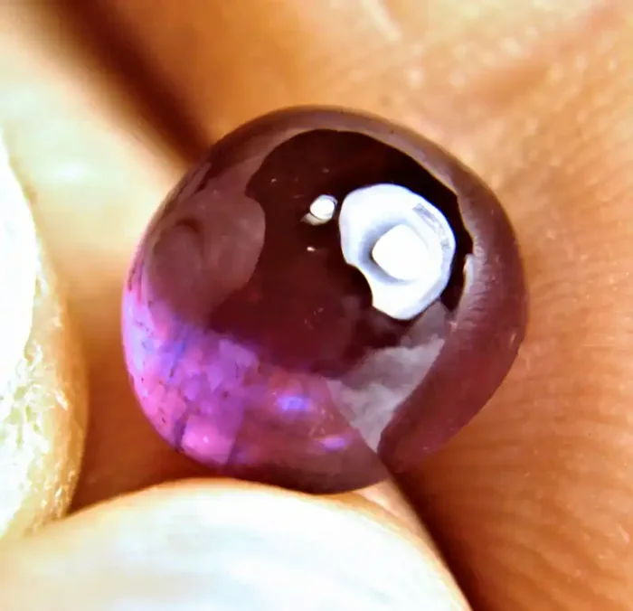 6.35 Carat Vibrant Purple Ruby Cabochon – Gorgeous