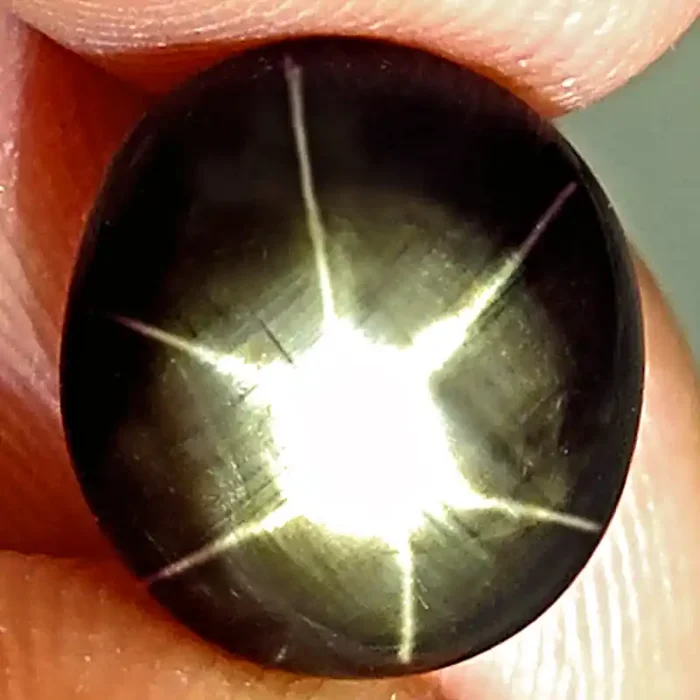 6.70 Carat Thailand Black Star Sapphire – Gorgeous
