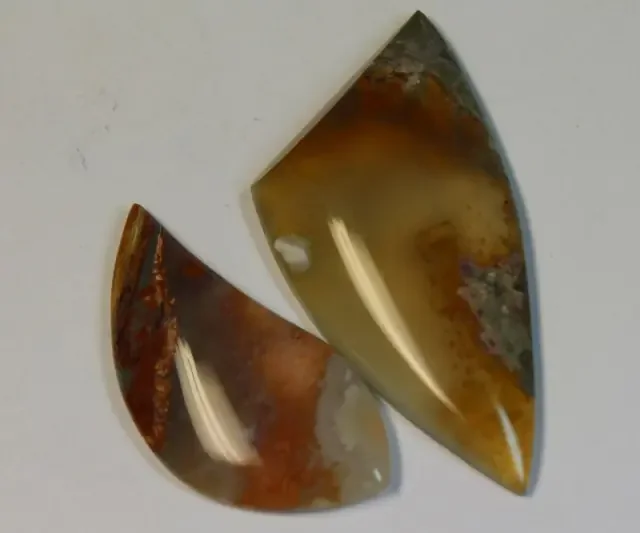 61.85 CTS 2 STONE AGATE PARCEL DEAL