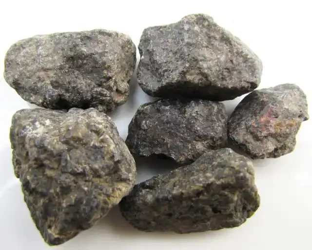 610 Cts parcel six Rough Tin Specimens MYGM 2013